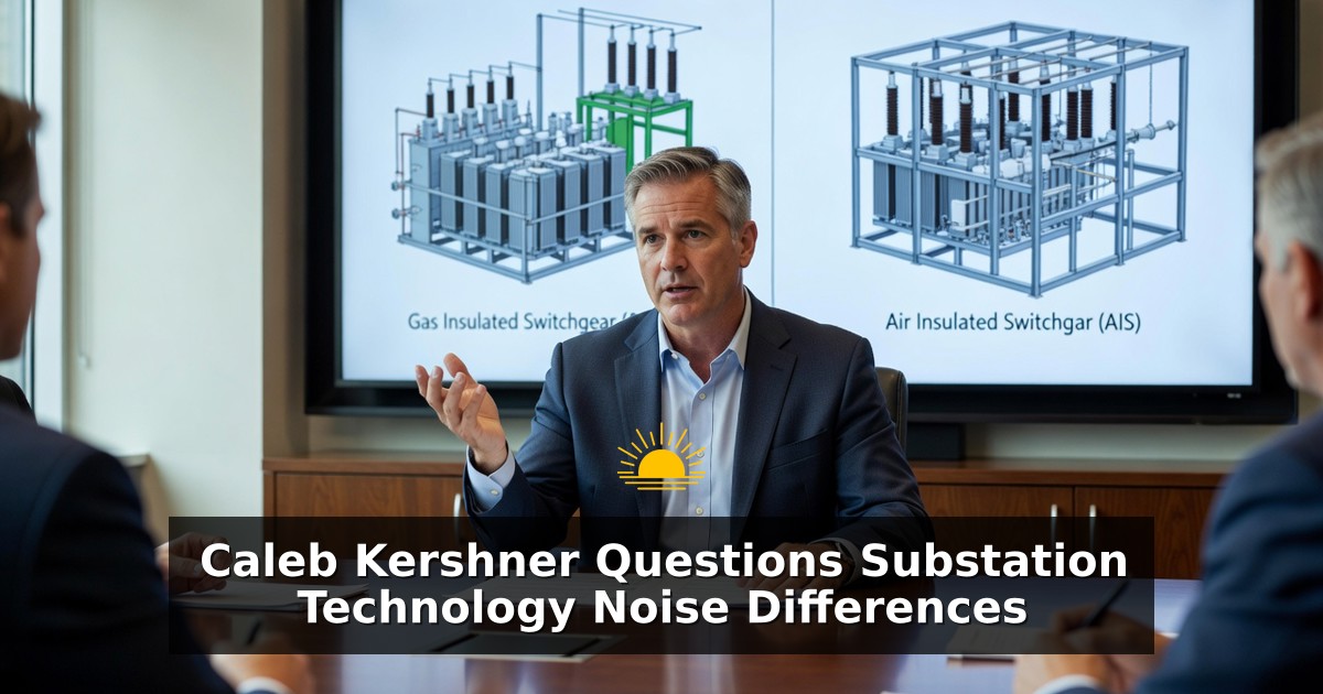 Caleb Kershner Questions Substation Technology Noise Differences