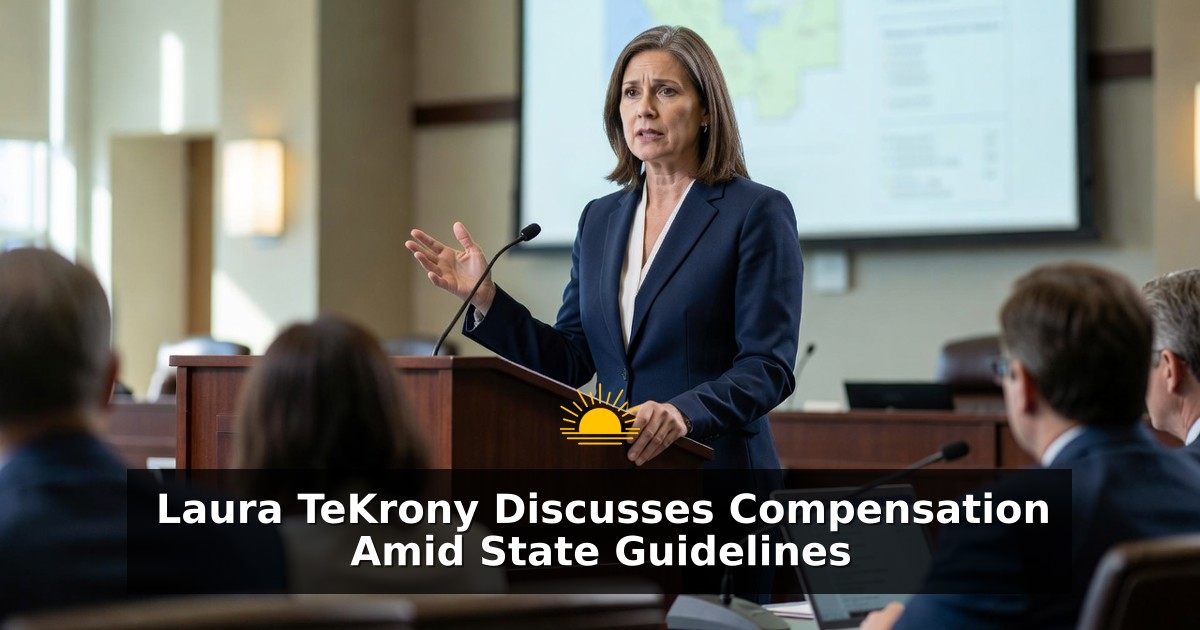 Laura TeKrony Discusses Compensation Amid State Guidelines