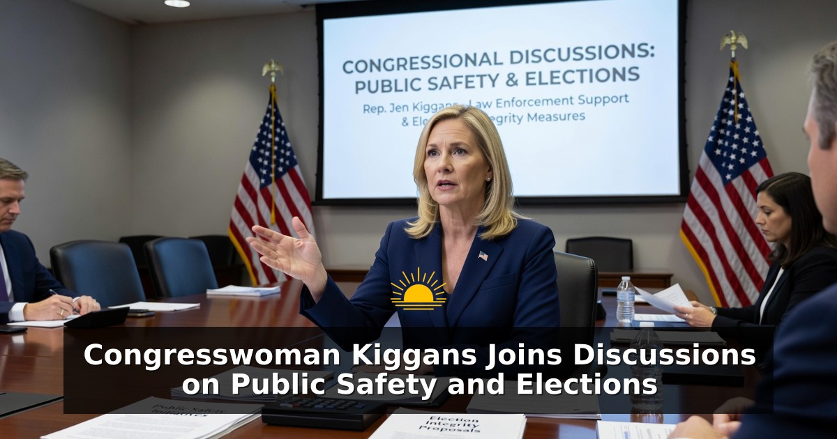 Congresswoman Kiggans Joins Discussions on Public Safety and Elections