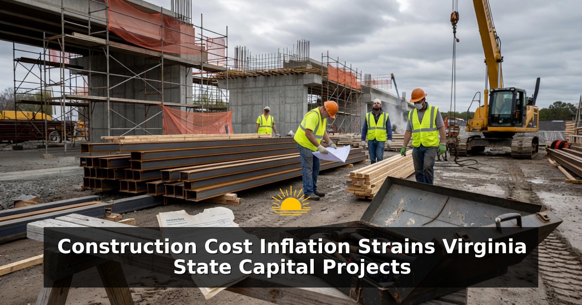 Construction Cost Inflation Strains Virginia State Capital Projects