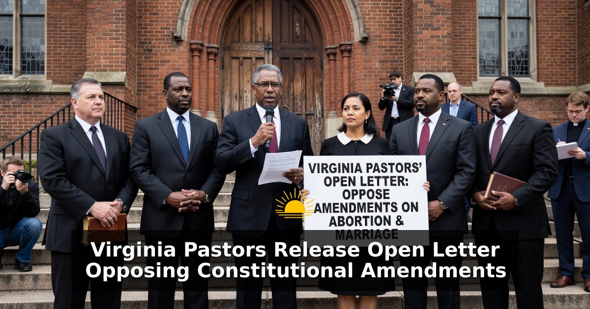 Virginia Pastors Release Open Letter Opposing Constitutional Amendments-orig