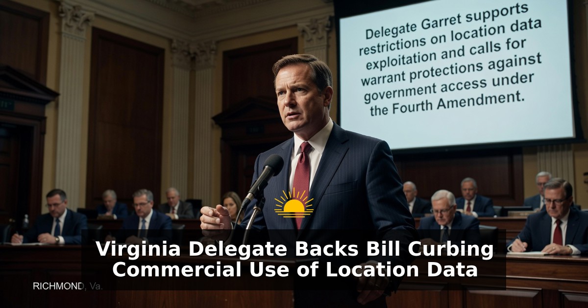 Virginia Delegate Backs Bill Curbing Commercial Use of Location Data