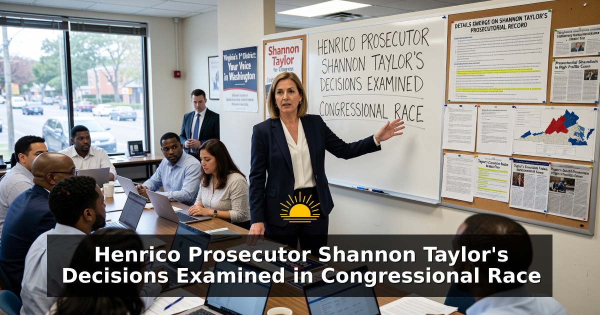 Henrico Prosecutor Shannon Taylor's Decisions Examined in Congressional Race-orig