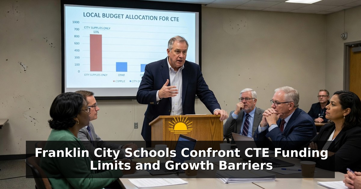 Franklin City Schools Confront CTE Funding Limits and Growth Barriers