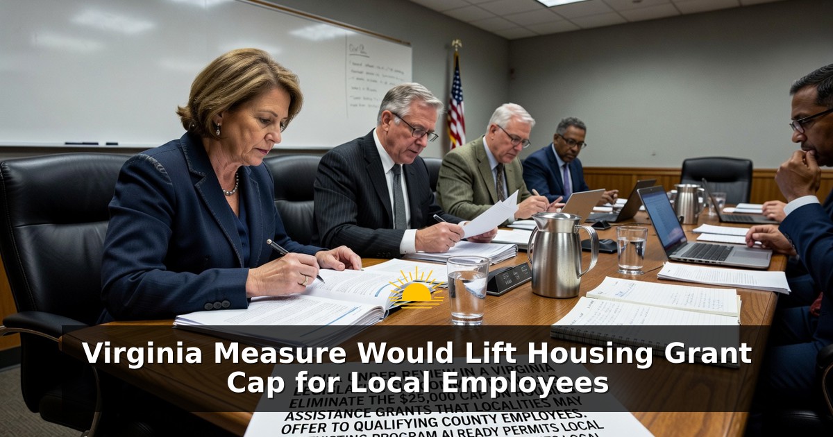 Virginia Measure Would Lift Housing Grant Cap for Local Employees