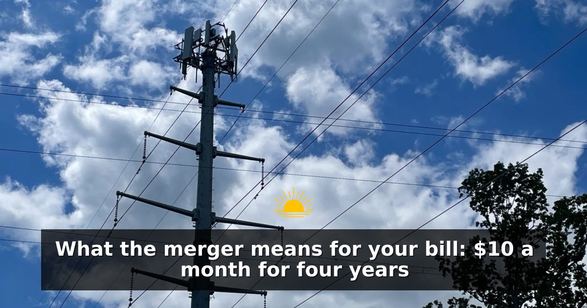 What the merger means for your bill: $10 a month for four years
