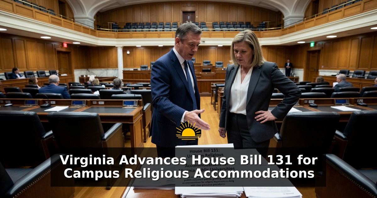 Virginia Advances House Bill 131 for Campus Religious Accommodations