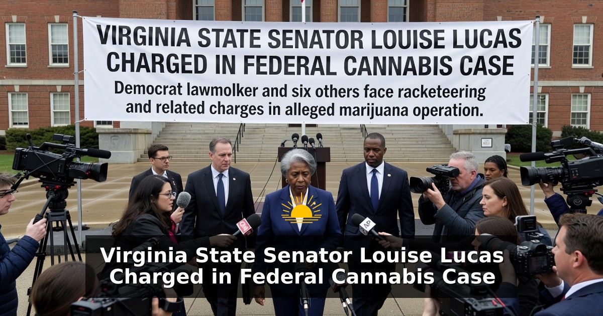 Virginia State Senator Louise Lucas Charged in Federal Cannabis Case-orig