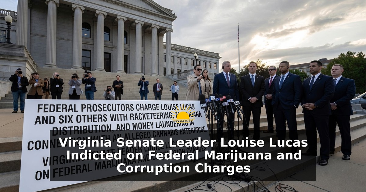 Virginia Senate Leader Louise Lucas Indicted on Federal Marijuana and Corruption Charges-orig