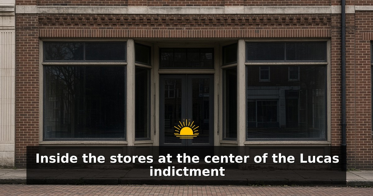 Inside the stores at the center of the Lucas indictment