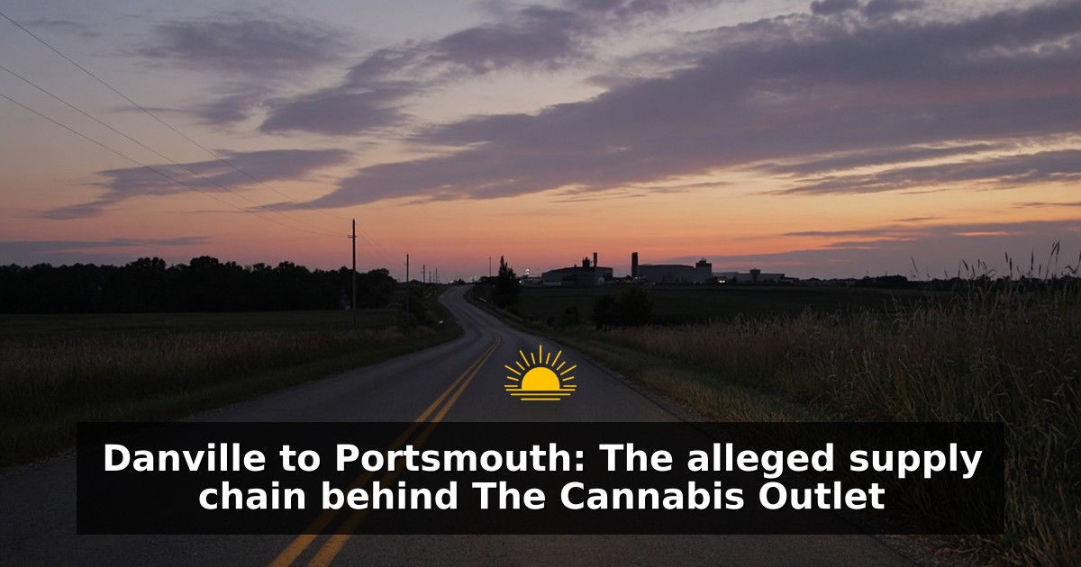 Danville to Portsmouth: The alleged supply chain behind The Cannabis Outlet