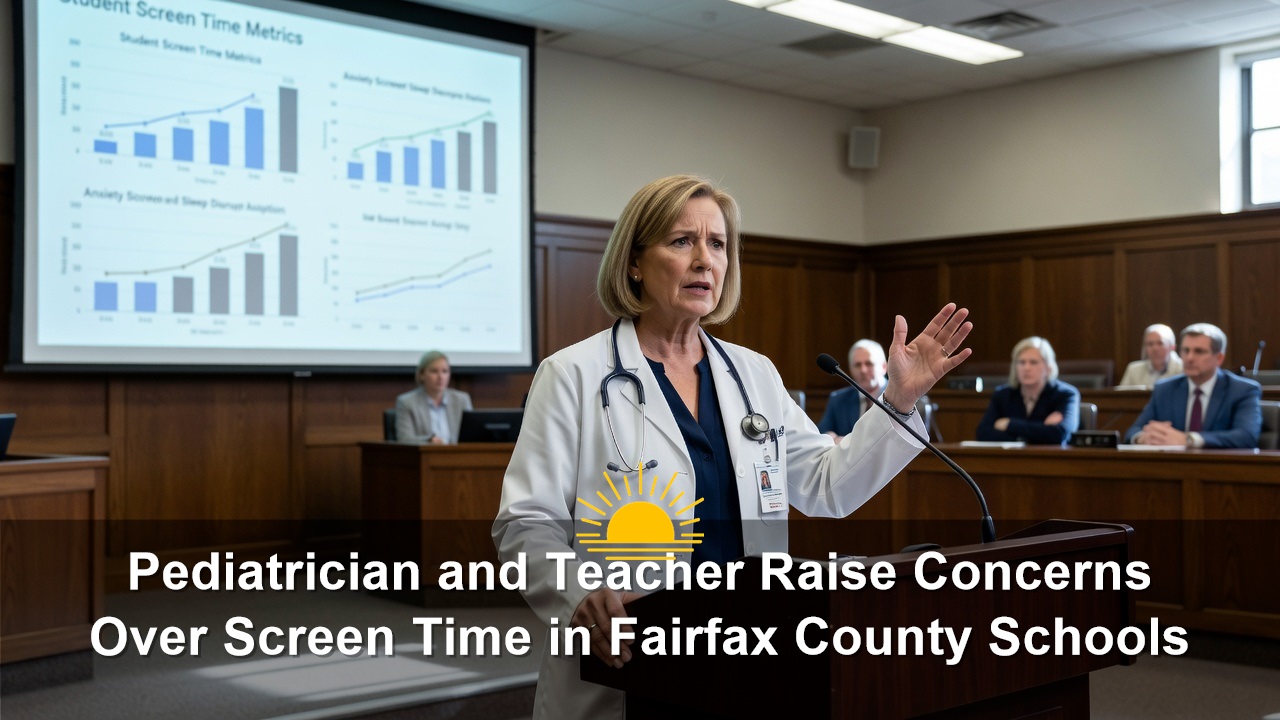 Pediatrician and Teacher Raise Concerns Over Screen Time in Fairfax County Schools