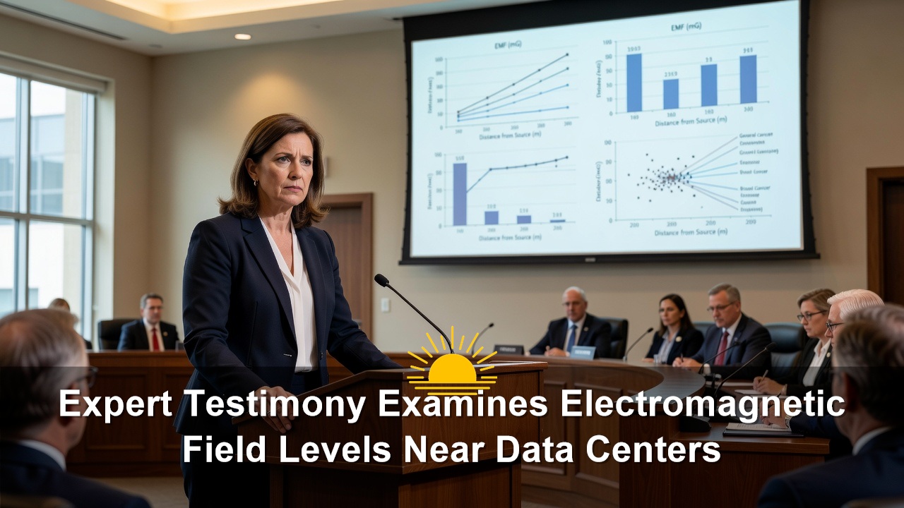 Expert Testimony Examines Electromagnetic Field Levels Near Data Centers