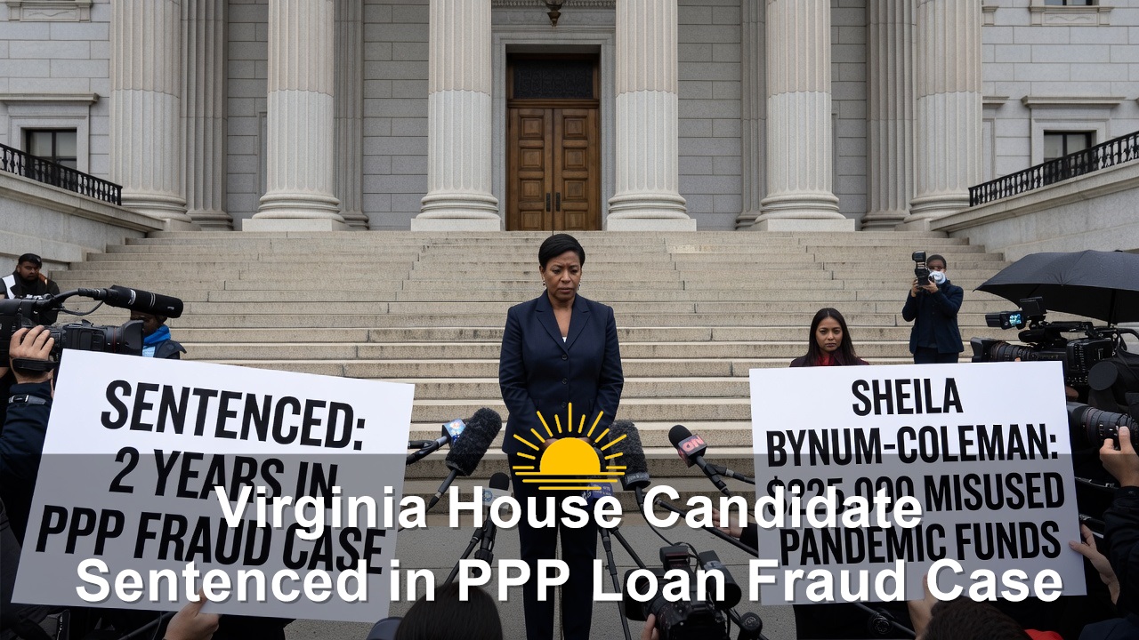 Virginia House Candidate Sheila Bynum-Coleman Sentenced in PPP Loan Fraud Case