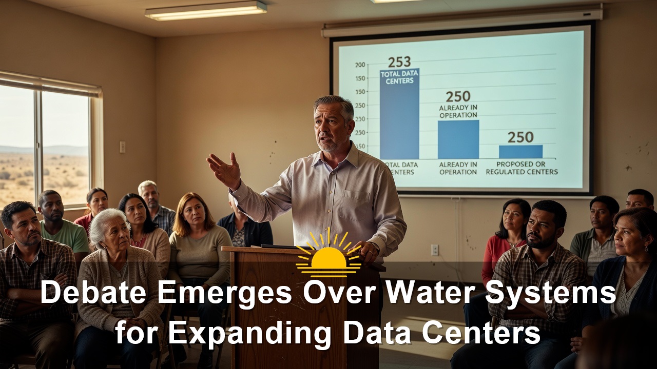 Debate Emerges Over Water Systems for Expanding Data Centers