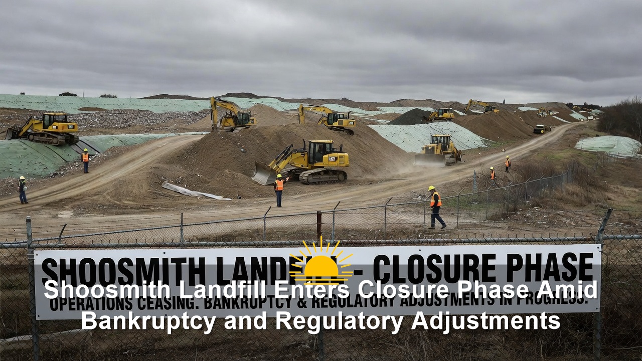 Shoosmith Landfill Enters Closure Phase Amid Bankruptcy and Regulatory Adjustments