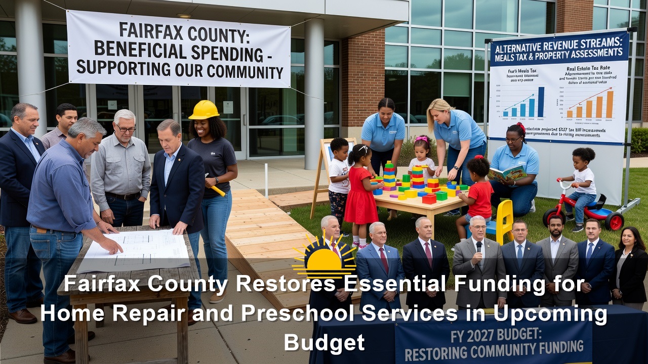 Fairfax County Restores Essential Funding for Home Repair and Preschool Services in Upcoming Budget