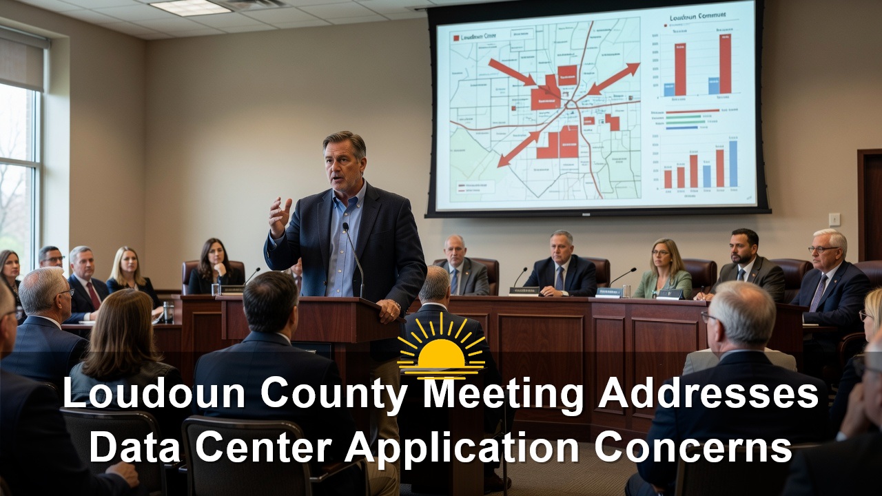 Loudoun County Meeting Addresses Data Center Application Concerns