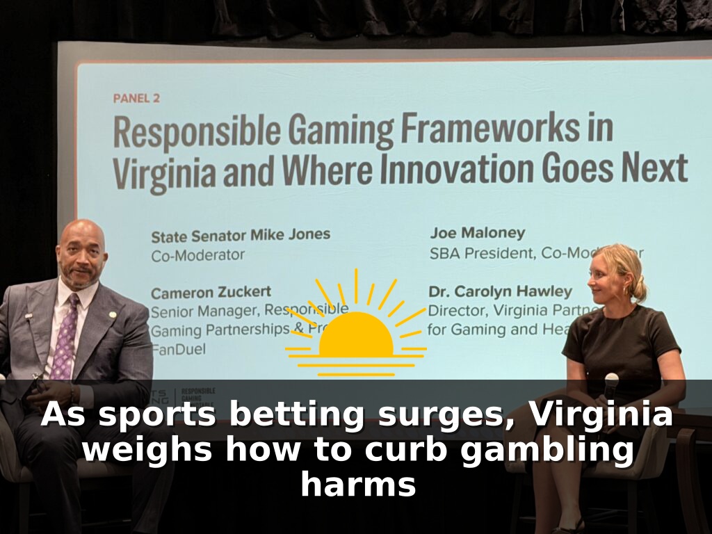 As sports betting surges, Virginia weighs how to curb gambling harms