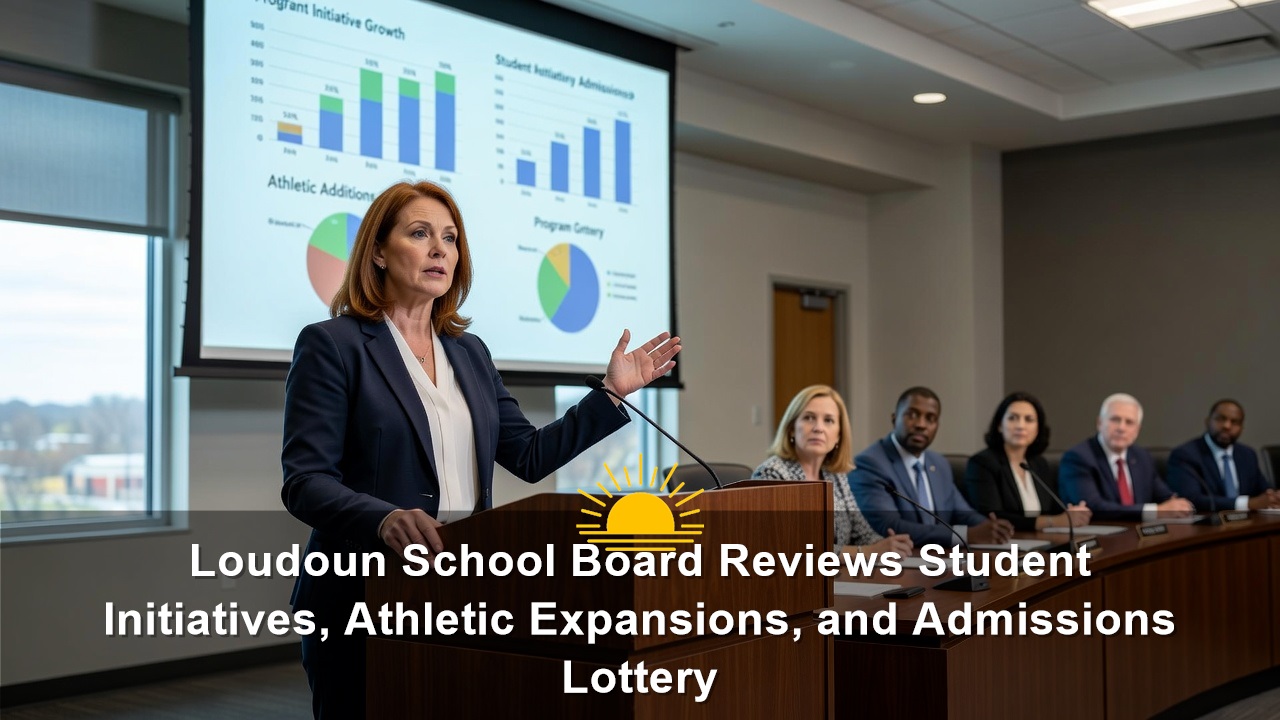 Loudoun School Board Reviews Student Initiatives, Athletic Expansions, and Admissions Lottery