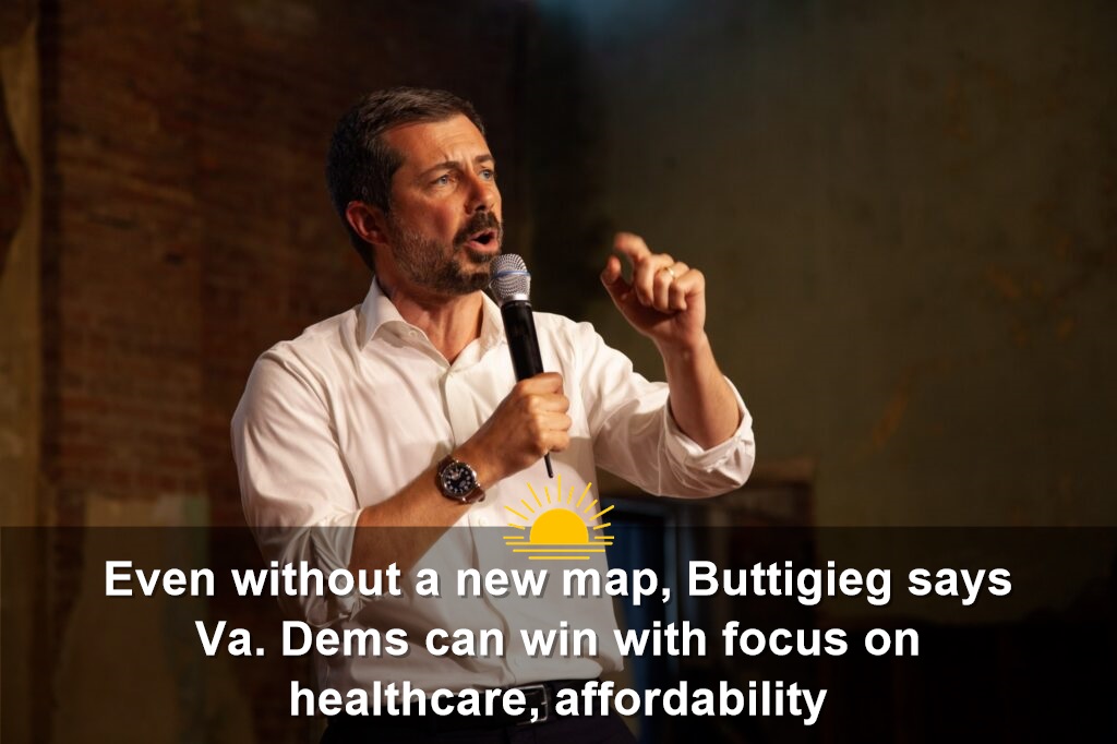 Former U.S. Transportation Secretary Pete Buttigieg, a 2020 presidential candidate, has endorsed three Democrats running in Republican-held Virginia congressional districts ahead of the Aug. 4 primary. (Photo by Katie Adkins/Arkansas Advocate)