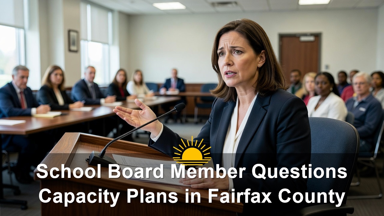 School Board Member Melanie Meren Questions Capacity Plans in Fairfax County