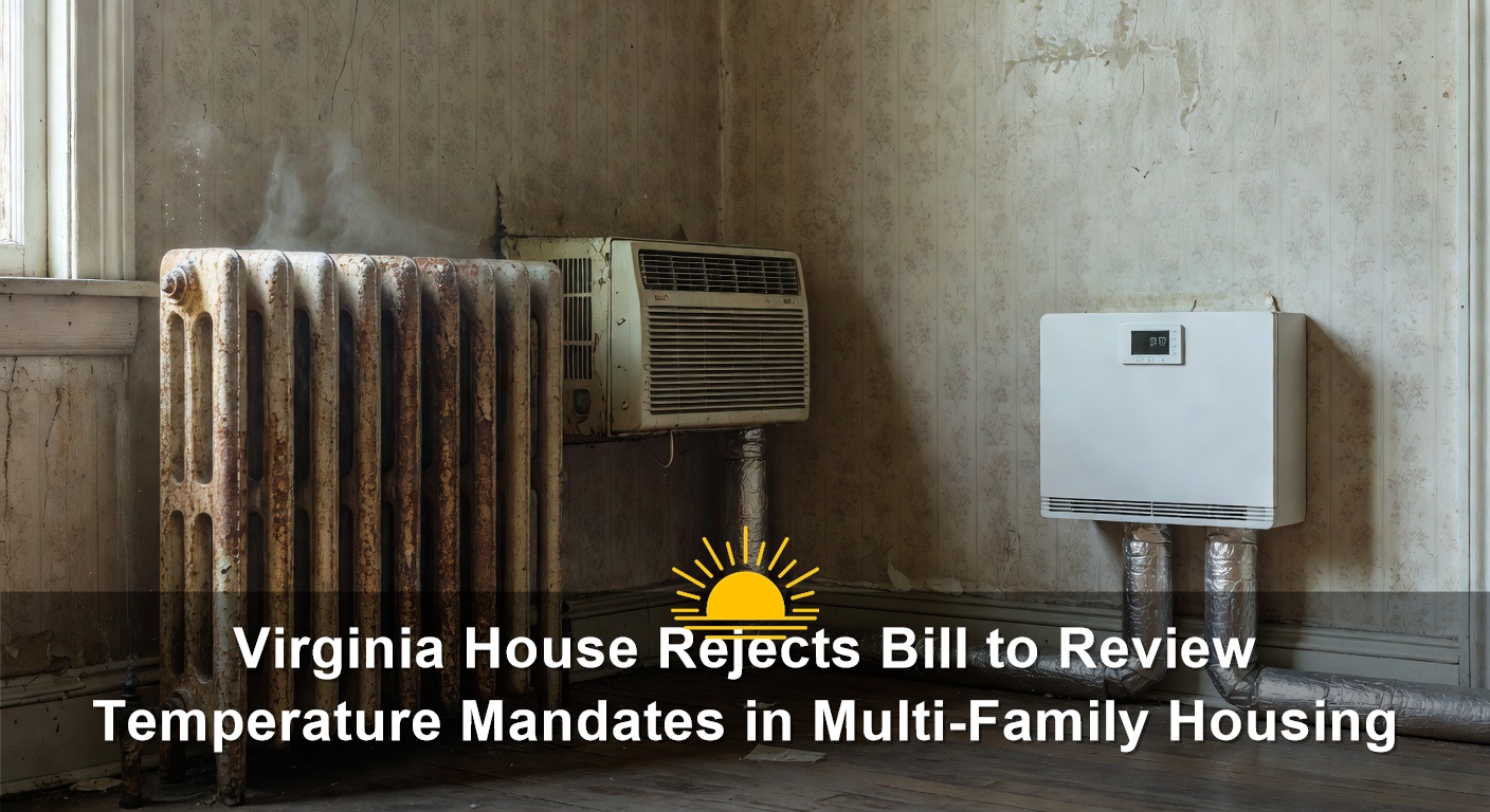 Virginia Bill to Review Temperature Mandates in Multi-Family Housing Failed