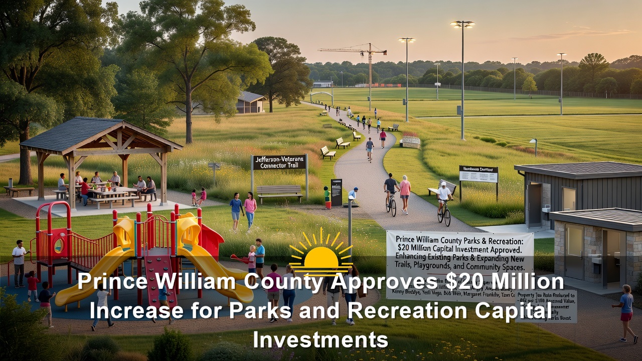 Prince William County Approves $20 Million Increase for Parks and Recreation Capital Investments
