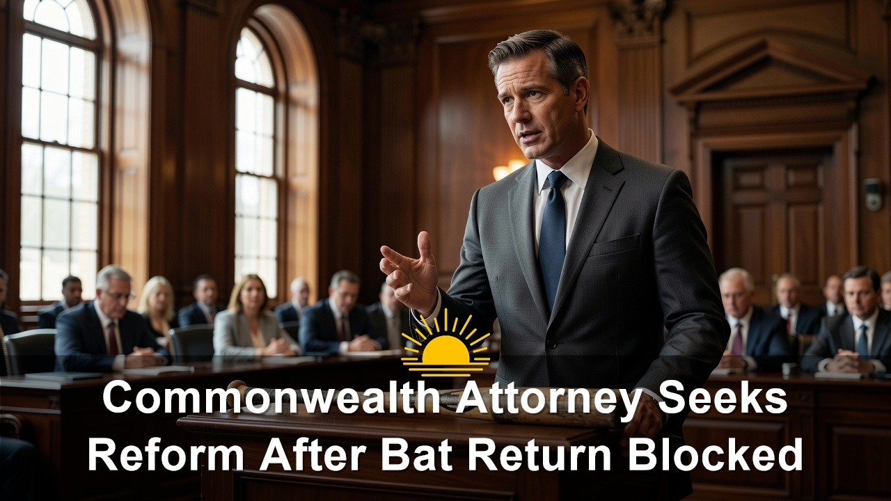 Commonwealth Attorney Seeks Reform After Bat Return Blocked