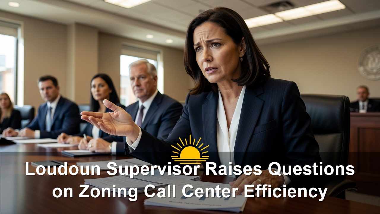 Loudoun Supervisor Juli Briskman Raises Questions on Zoning Call Center Efficiency