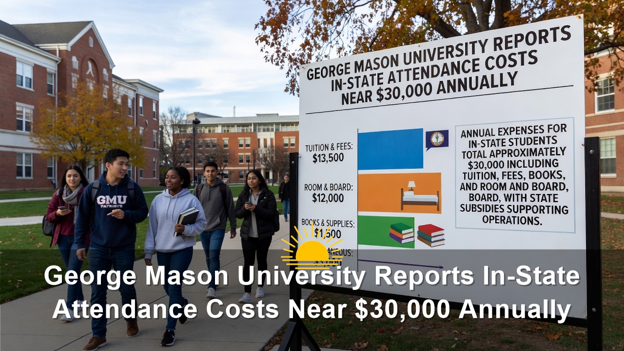 George Mason University Reports In-State Attendance Costs Near $30,000 Annually