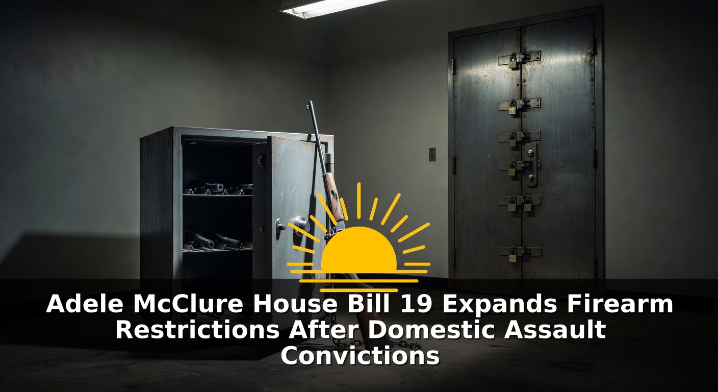 Adele McClure House Bill 19 Expands Firearm Restrictions After Domestic Assault Convictions