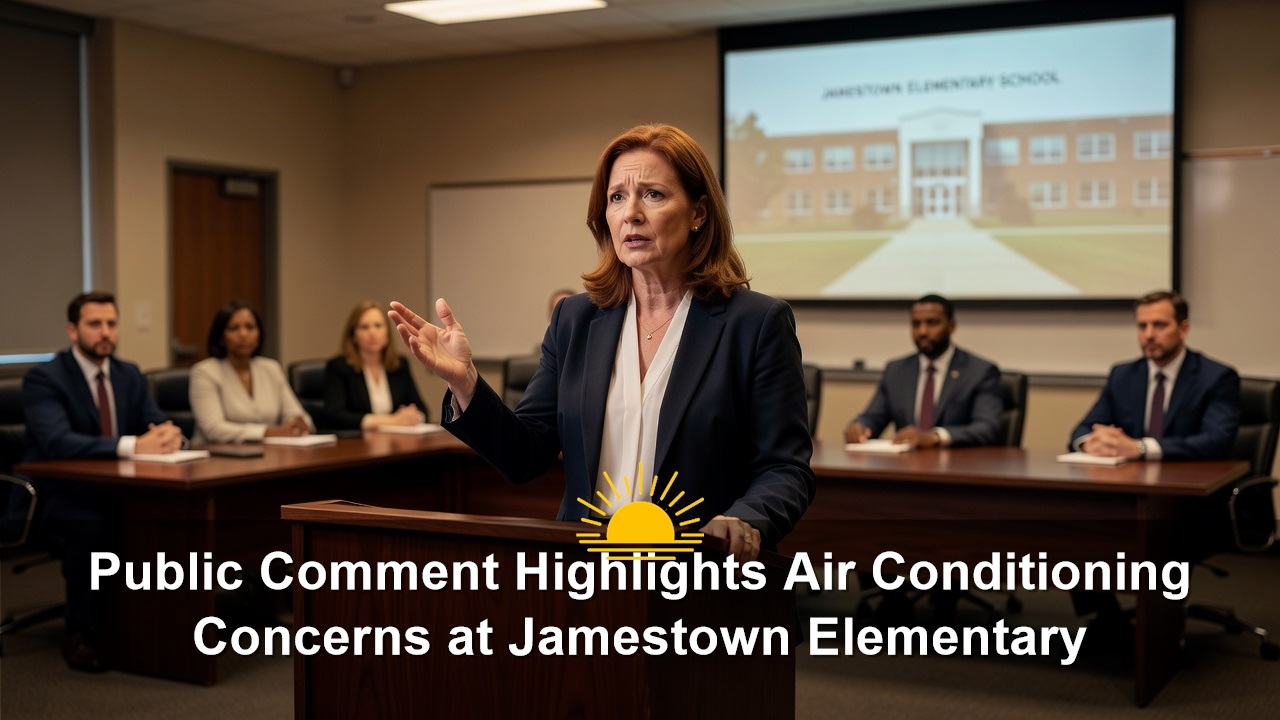 Air Conditioning Concerns at Jamestown Elementary in Arlington