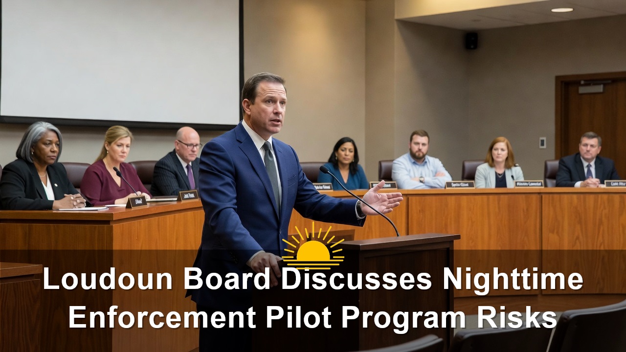 Loudoun Board Discusses Nighttime Enforcement Pilot Program Risks