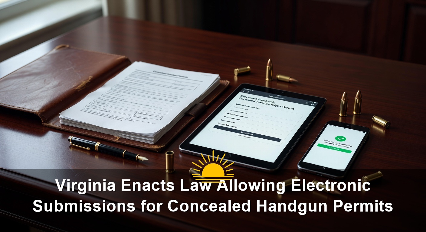 Virginia Enacts Law Allowing Electronic Submissions for Concealed Handgun Permits