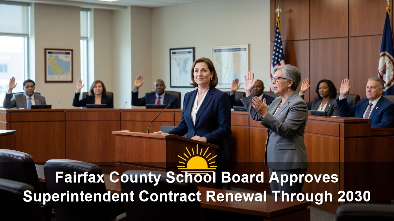 Fairfax County School Board Approves Superintendent Contract Renewal Through 2030