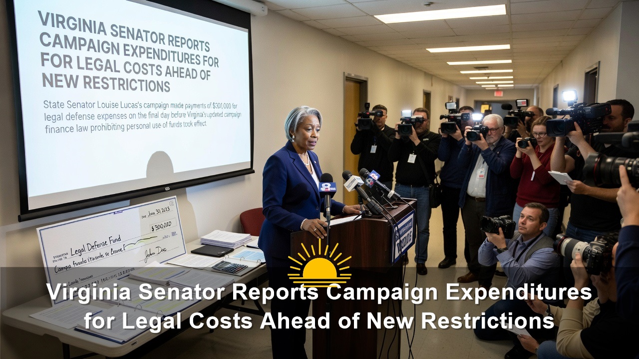 Virginia Senator Louise Lucas Reports Campaign Expenditures for Legal Costs Ahead of New Restrictions