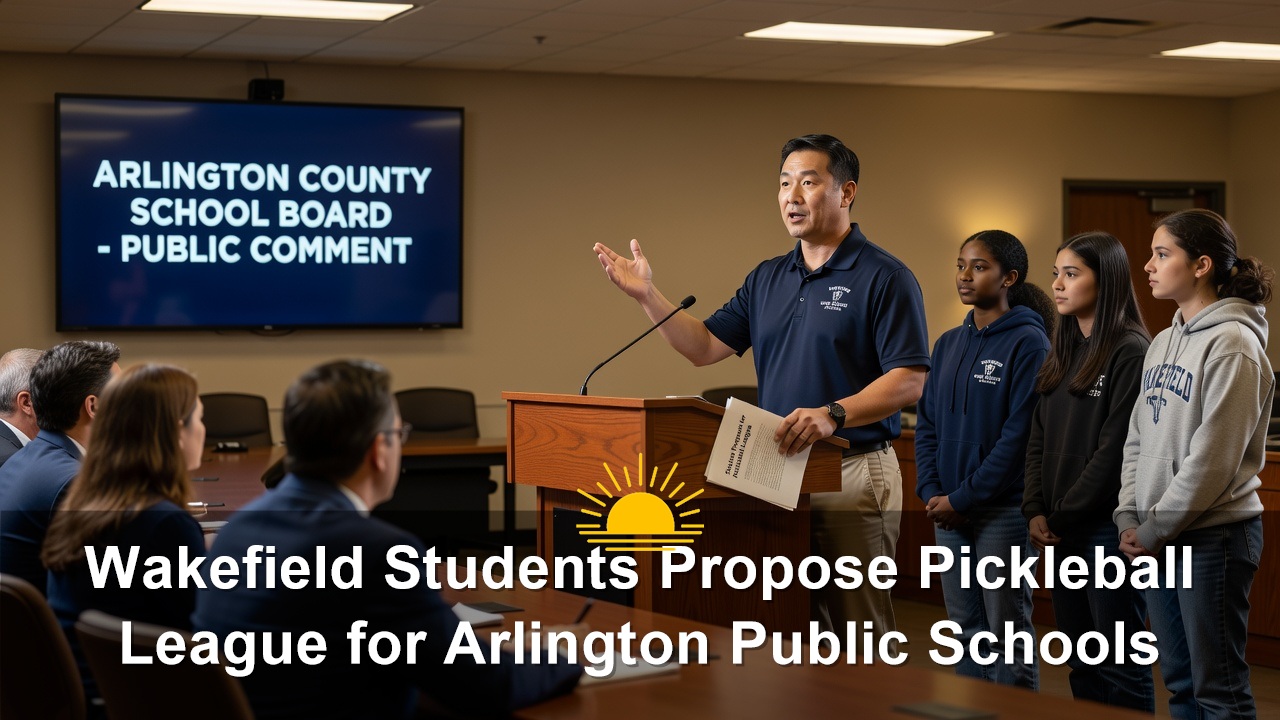 Wakefield Students Propose Pickleball League for Arlington Public Schools