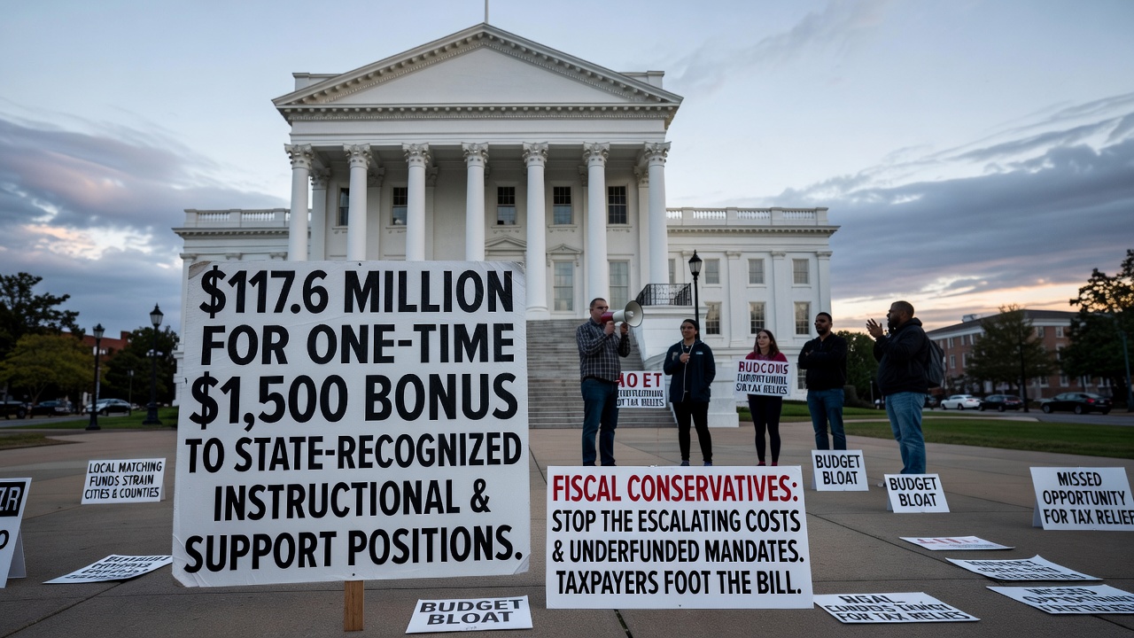 Virginia Democrats Push Massive Budget Expansion Replete With New Taxes and Unprecedented Spending