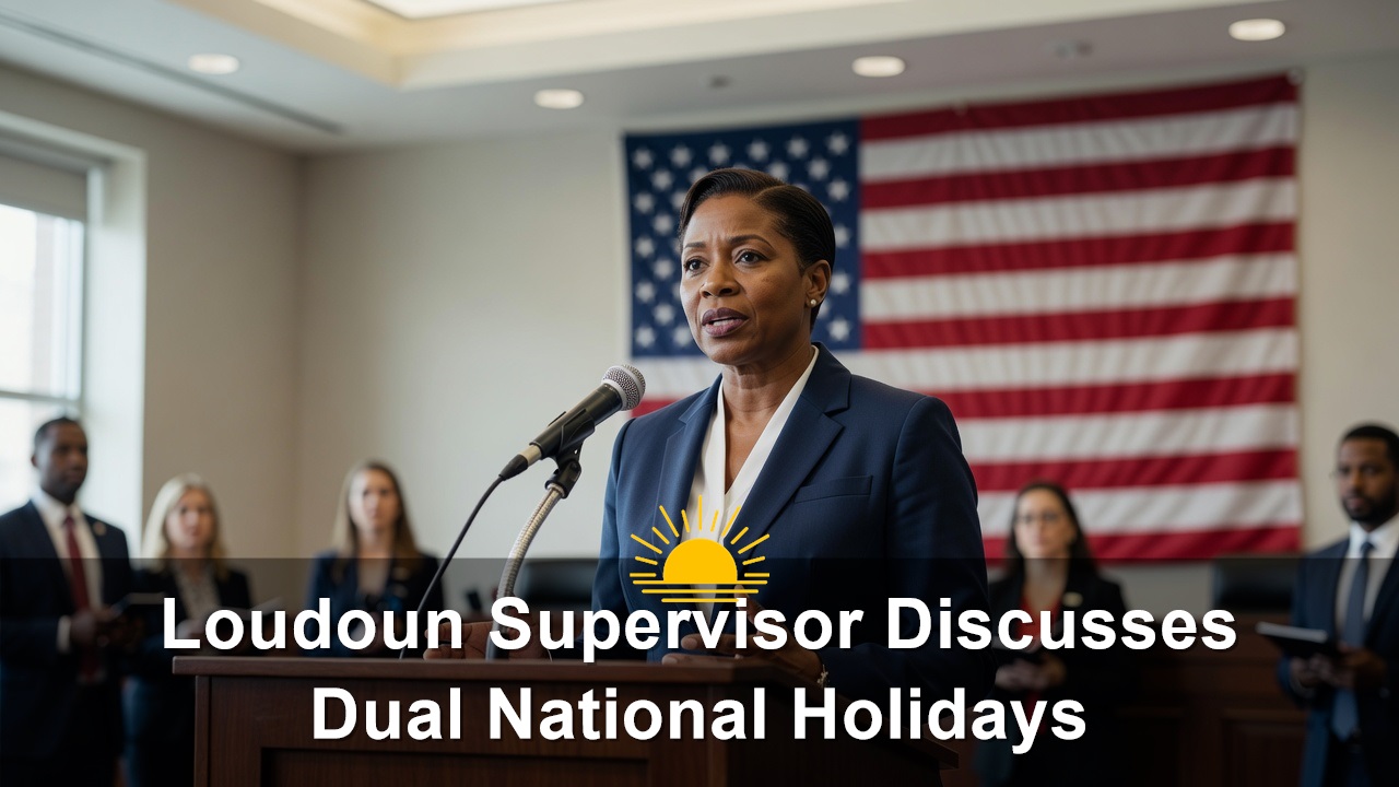 Loudoun Supervisor Discusses Dual National Holidays