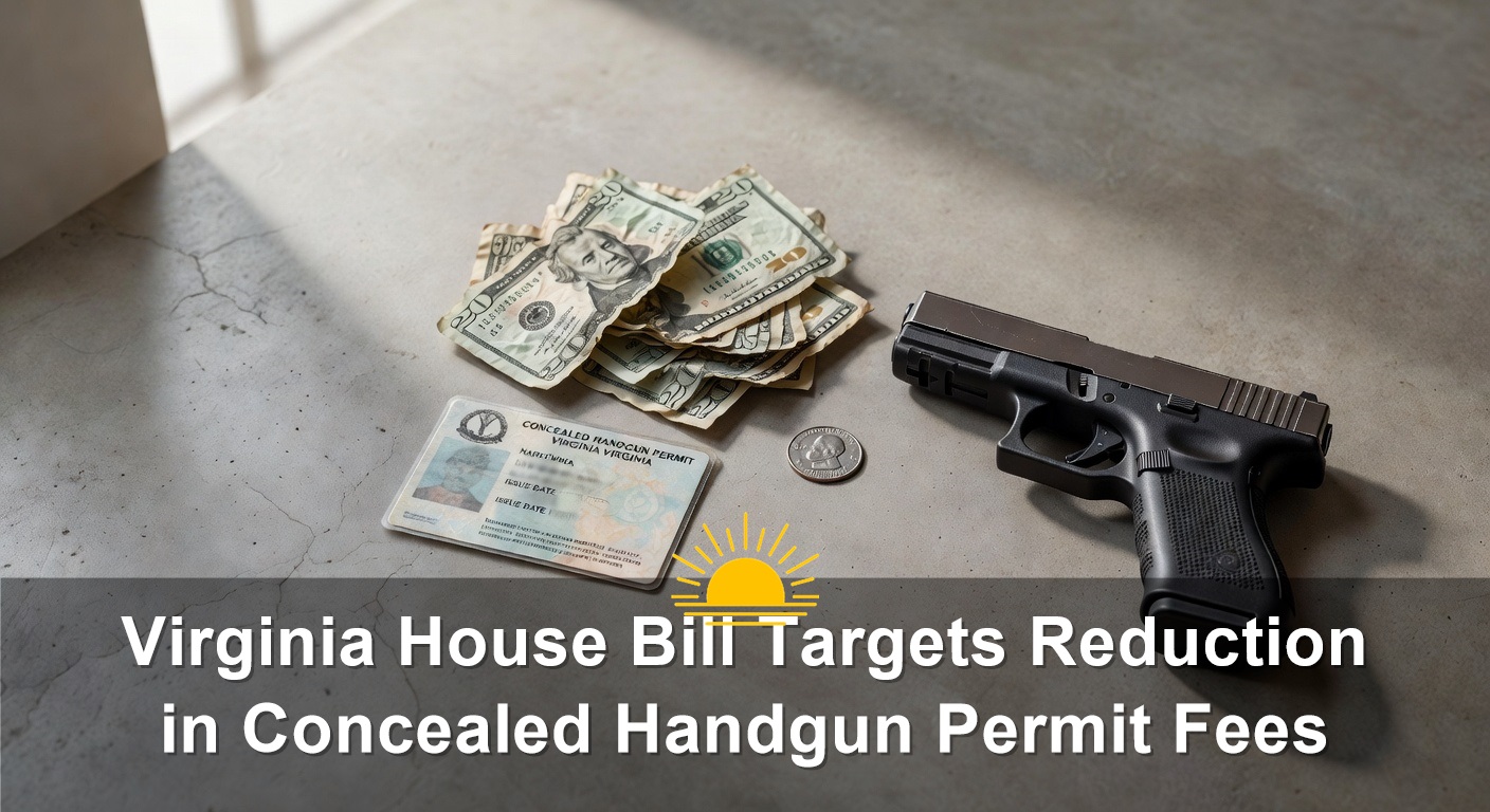 Virginia House Bill Targets Reduction in Concealed Handgun Permit Fees