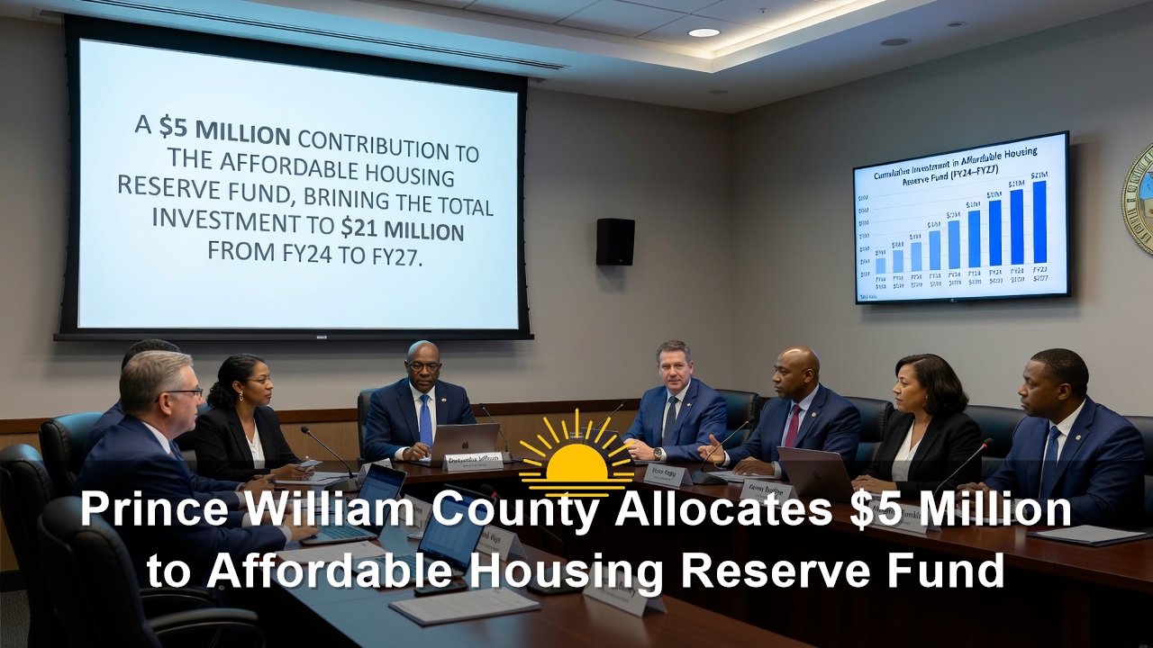 Prince William County Allocates $5 Million to Affordable Housing Reserve Fund