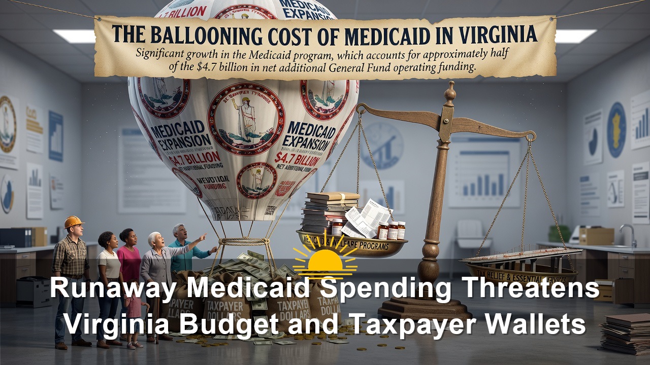 Runaway Medicaid Spending Threatens Virginia Budget and Taxpayer Wallets