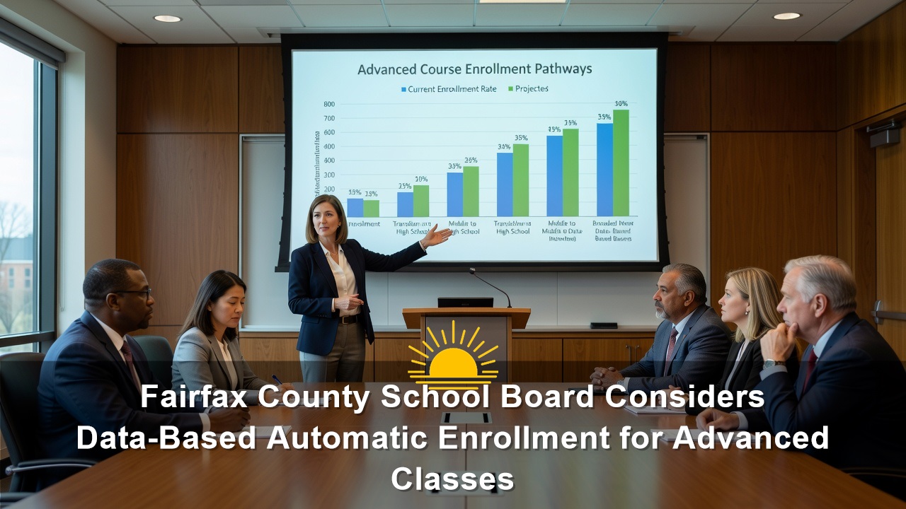 Fairfax County School Board Considers Data-Based Automatic Enrollment for Advanced Classes
