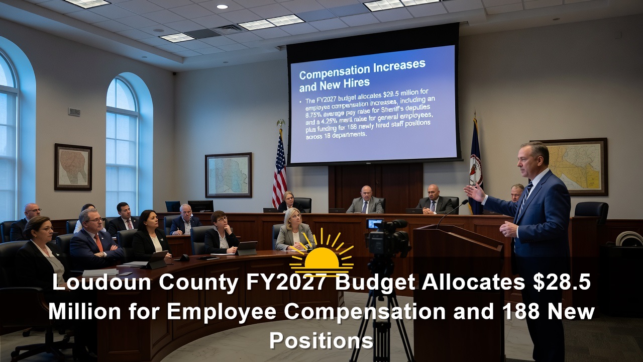Loudoun County FY2027 Budget Allocates $28.5 Million for Employee Compensation and 188 New Positions