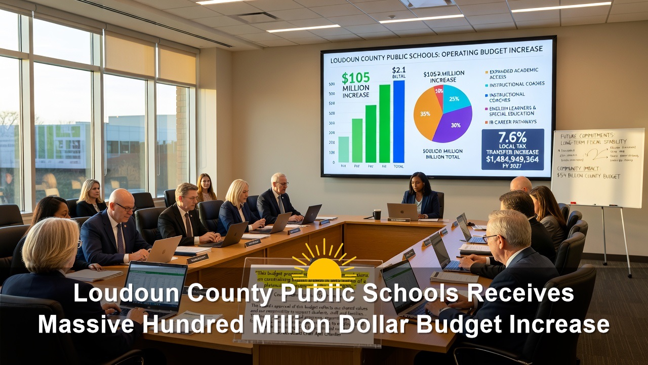 Loudoun County Public Schools Receives Massive Hundred Million Dollar Budget Increase