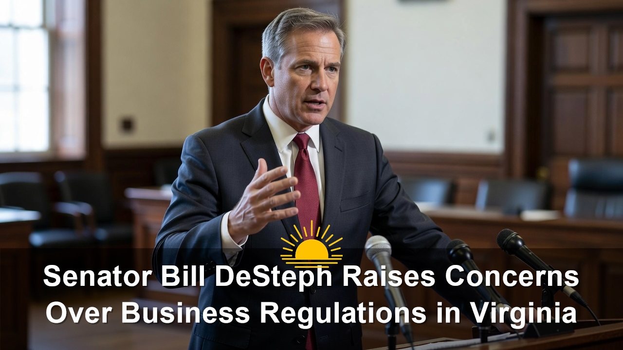 Senator Bill DeSteph Raises Concerns Over Business Regulations in Virginia