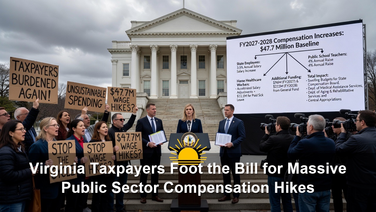 Virginia Taxpayers Foot the Bill for Massive Public Sector Compensation Hikes