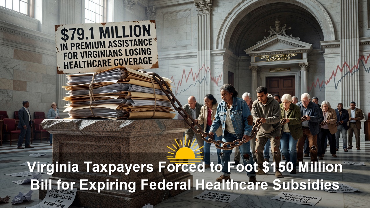 Virginia Taxpayers Forced to Foot $150 Million Bill for Expiring Federal Healthcare Subsidies