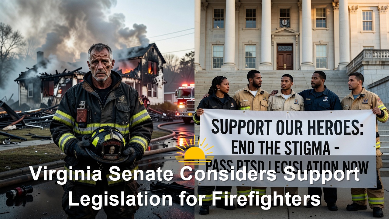 Virginia Senate Considers Support Legislation for Firefighters